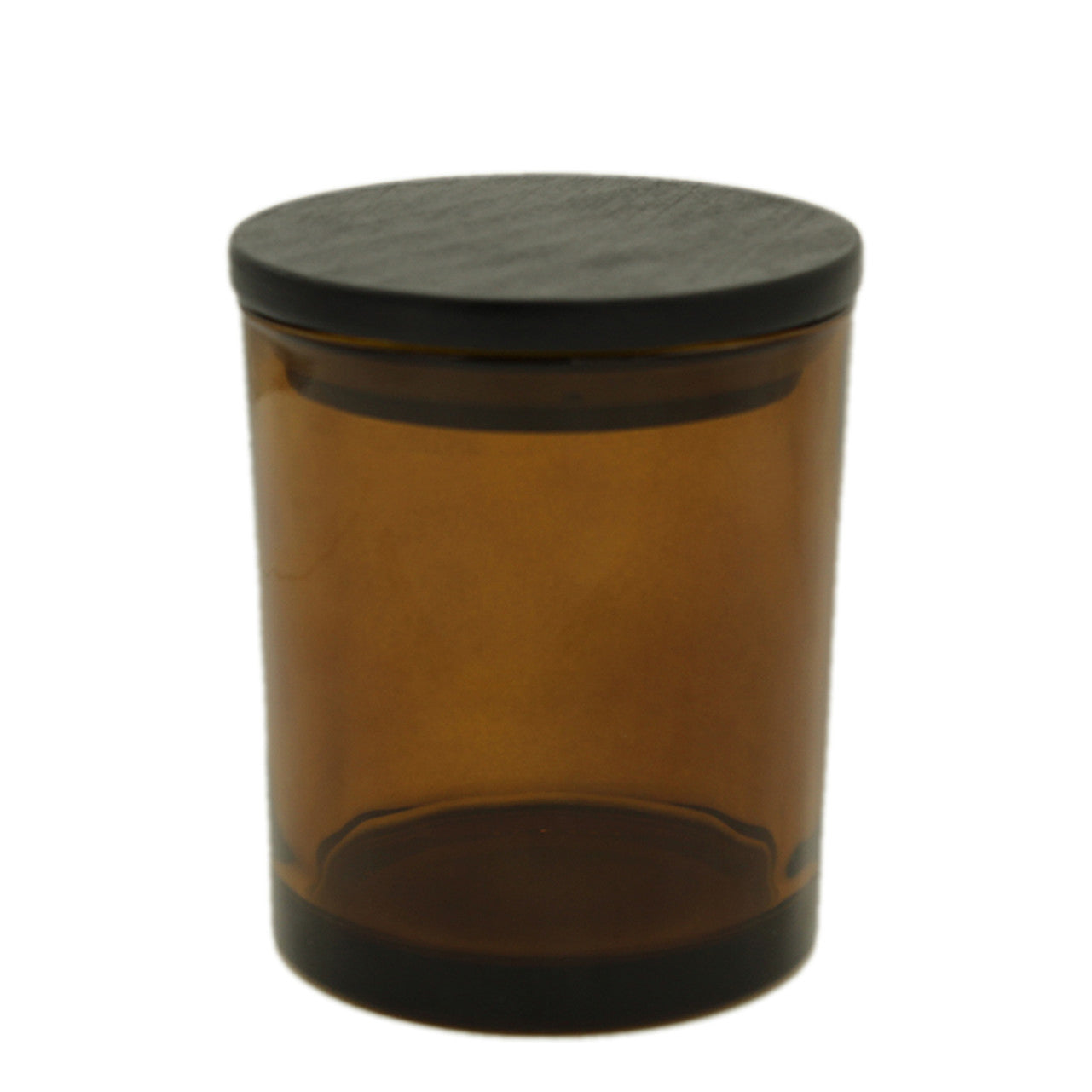 Amber Vessel Upgrade with Black Wood Lid