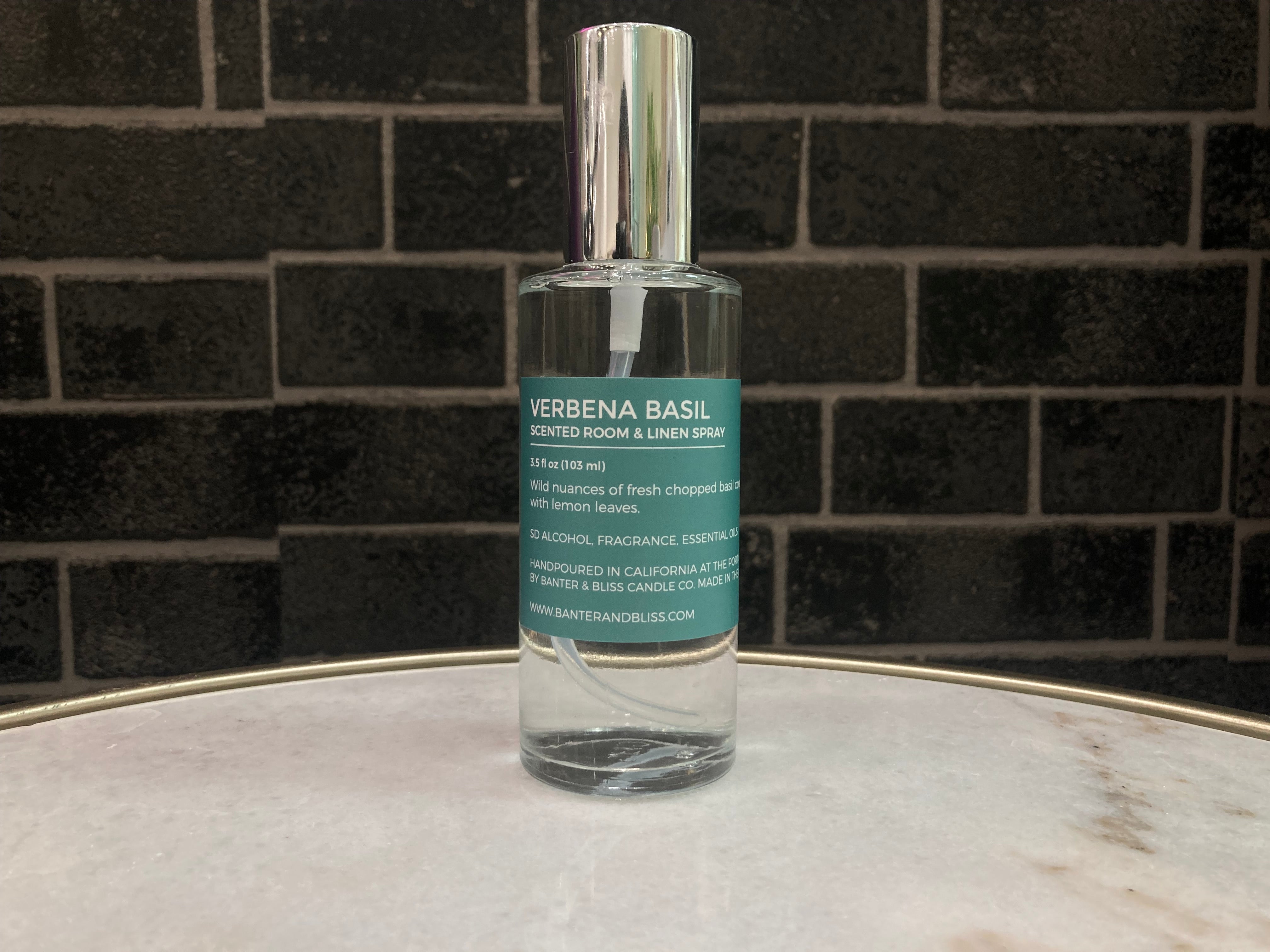 Verbena Basil Room & Linen Spray (3.5 oz. | 104 mL)