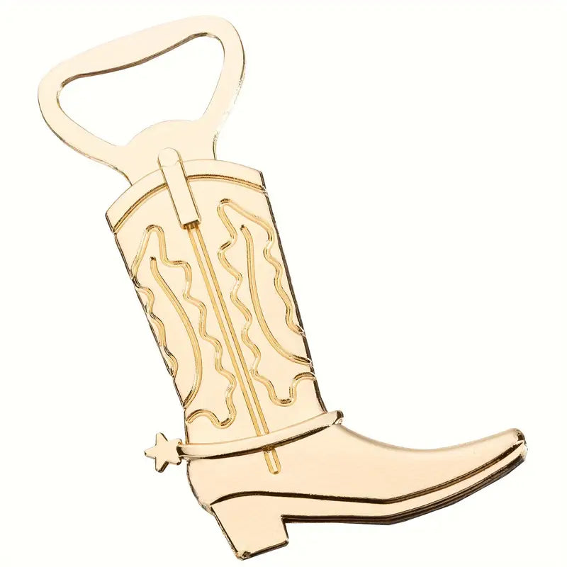 Picture of a Bottle Opener Shaped Like a Cowboy Boot