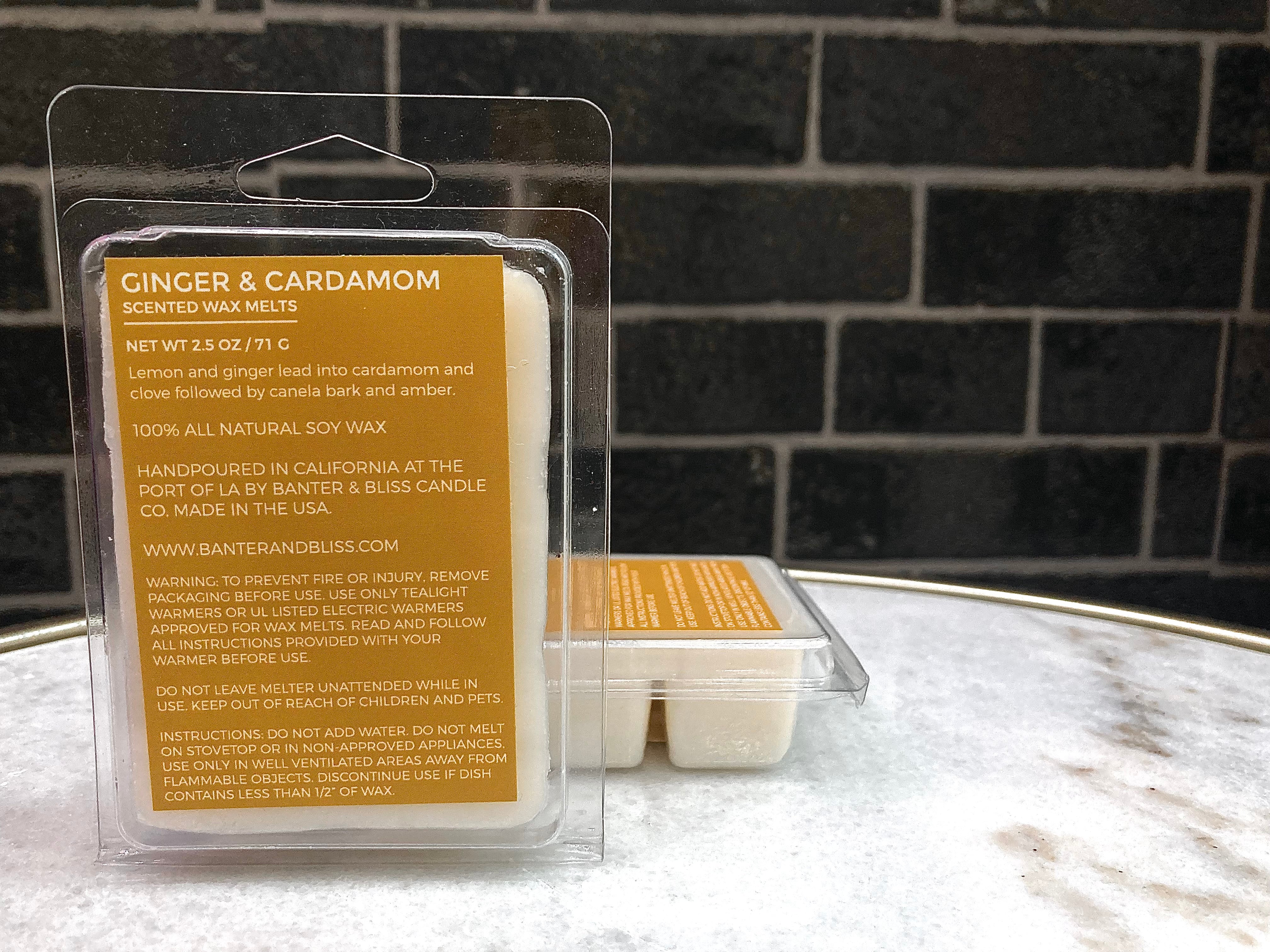 Ginger & Cardamom Soy Wax Melts (2.5 oz. | 71 g)