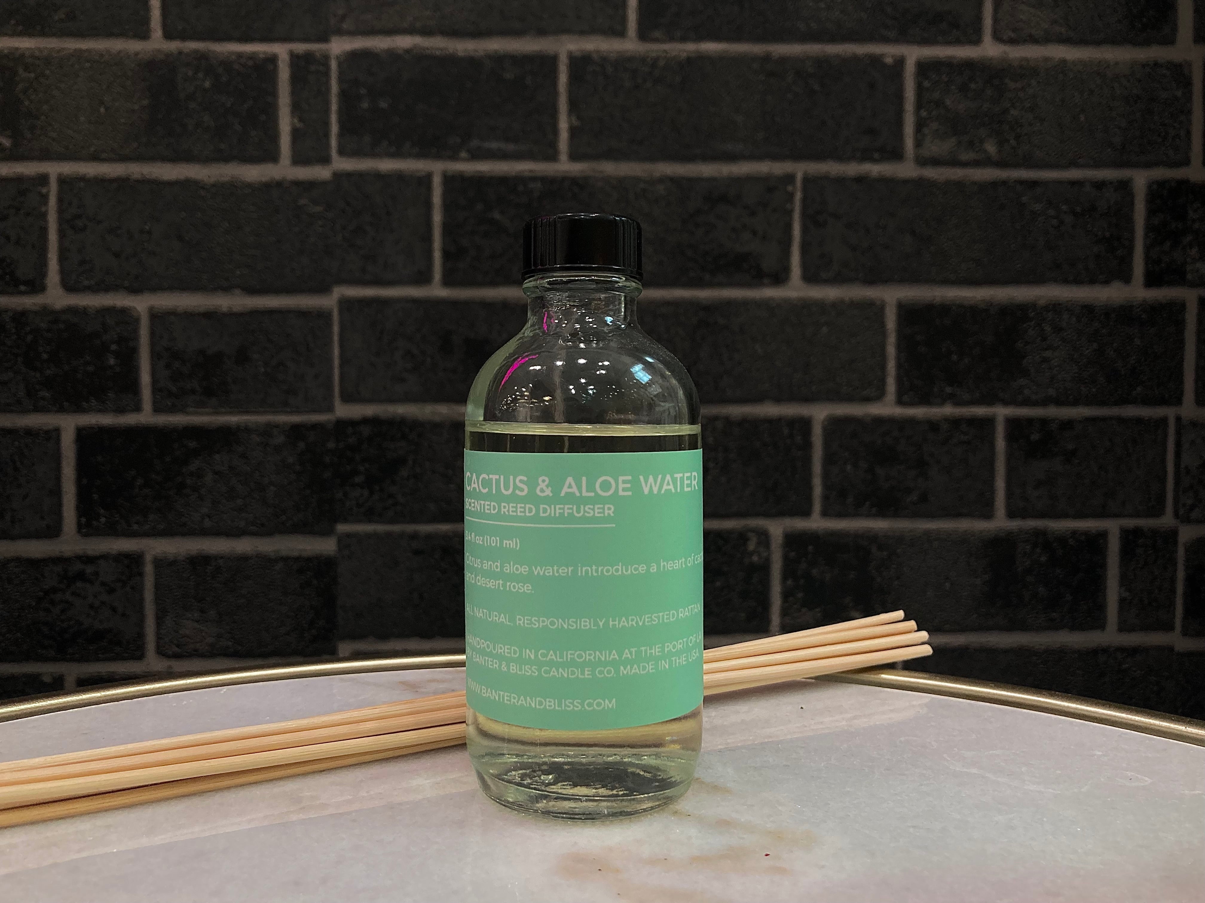 Cactus & Aloe Water Scented Reed Diffuser (3.5 fl. oz. | 104 mL)