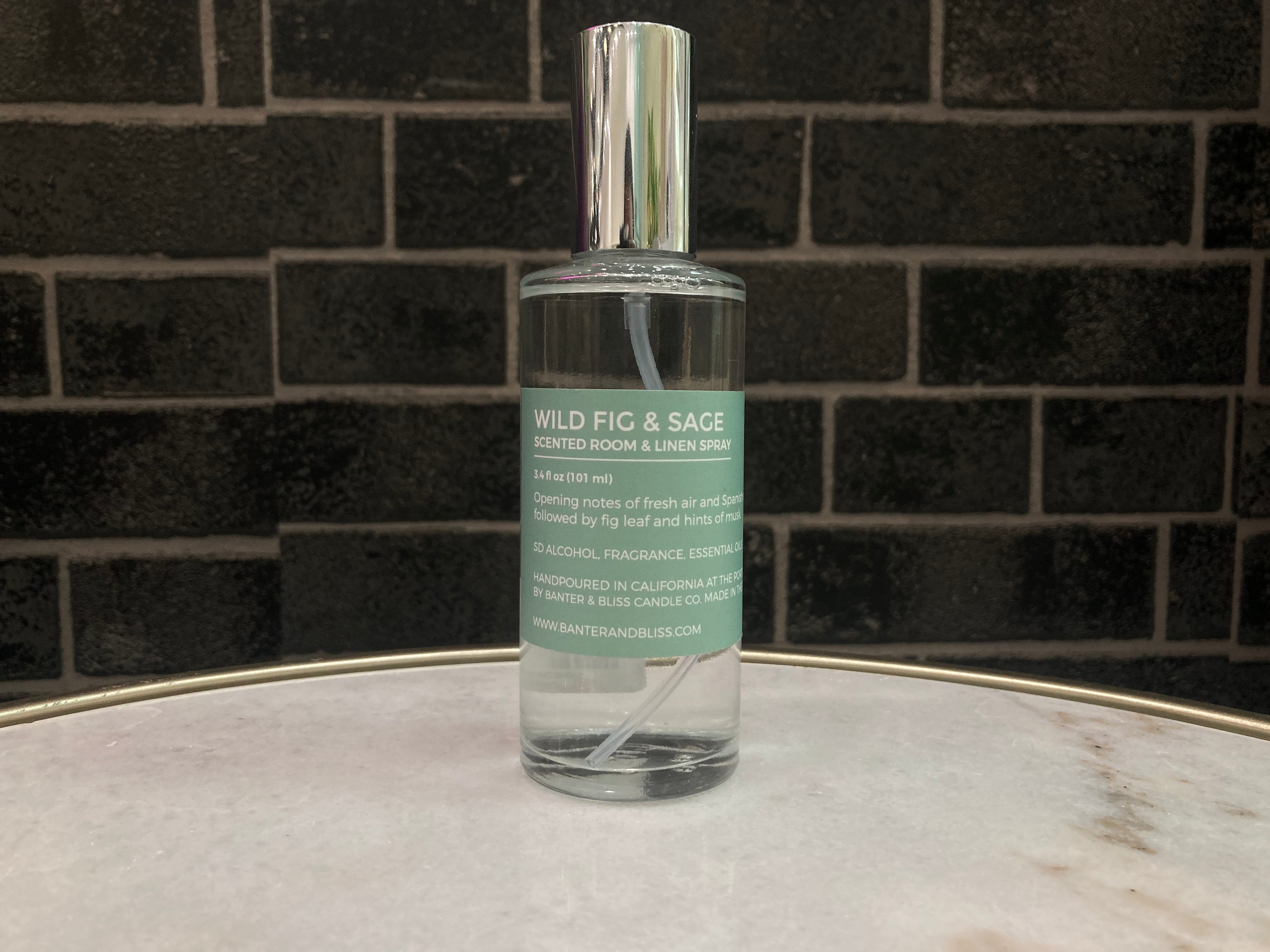 Wild Fig & Sage Room & Linen Spray (3.4 oz. | 101 mL)