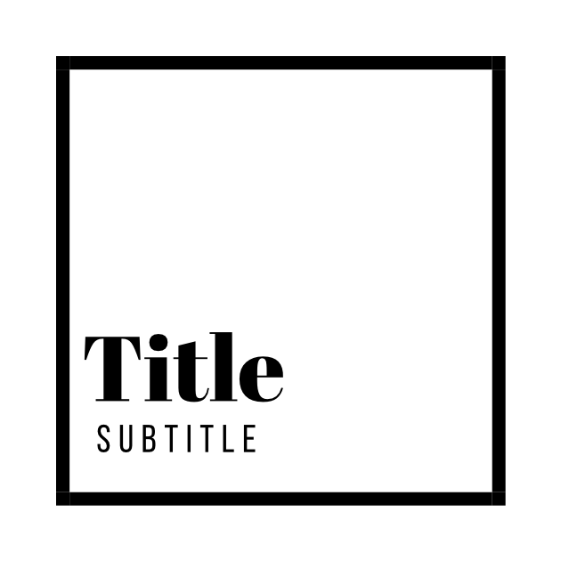 GF7 label template with single line heavy border.