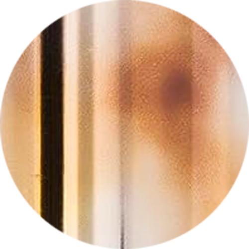 Amber Watercolor Foil Swatch