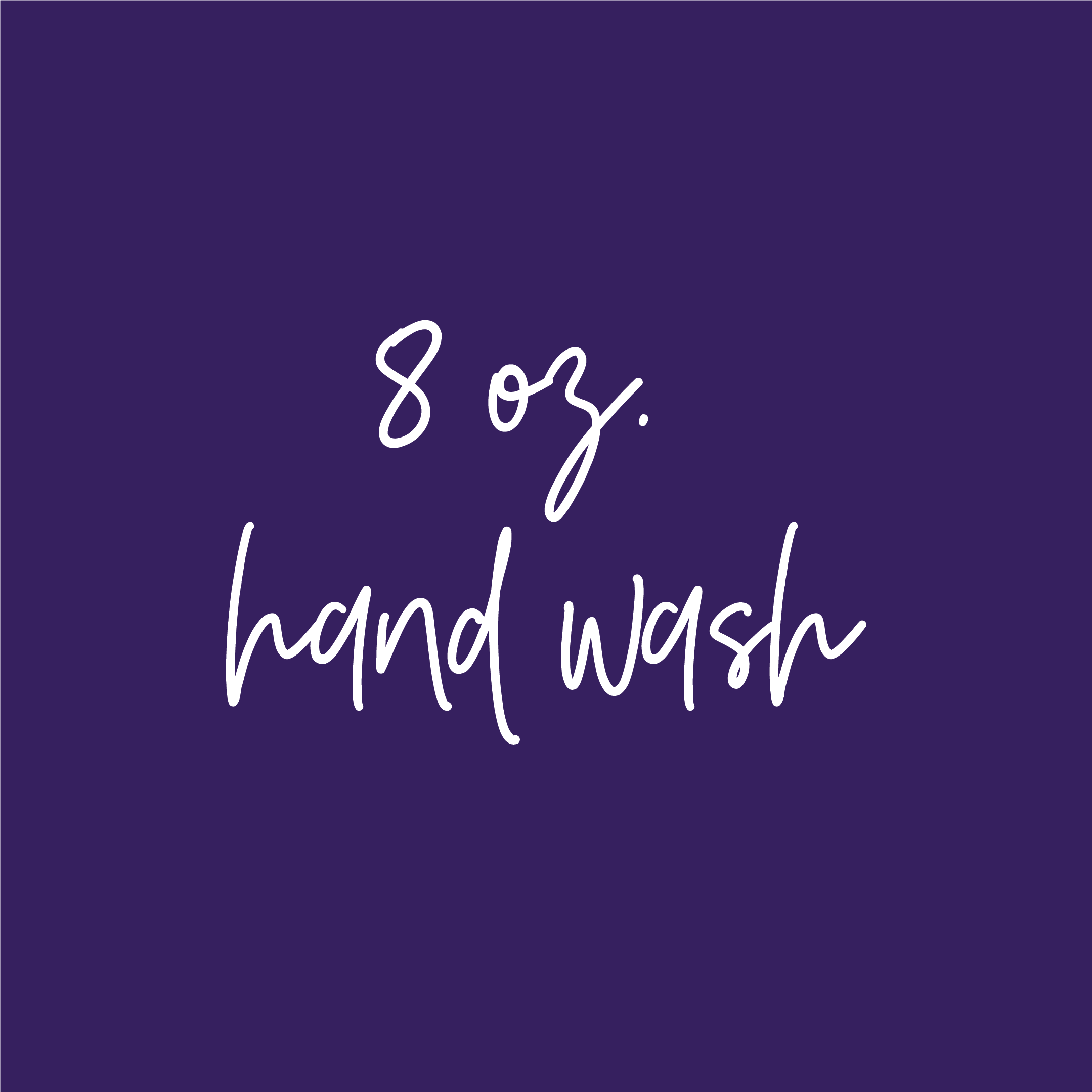Re-order hand wash