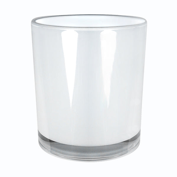 10.5 oz. shiny white vessel upgrade option