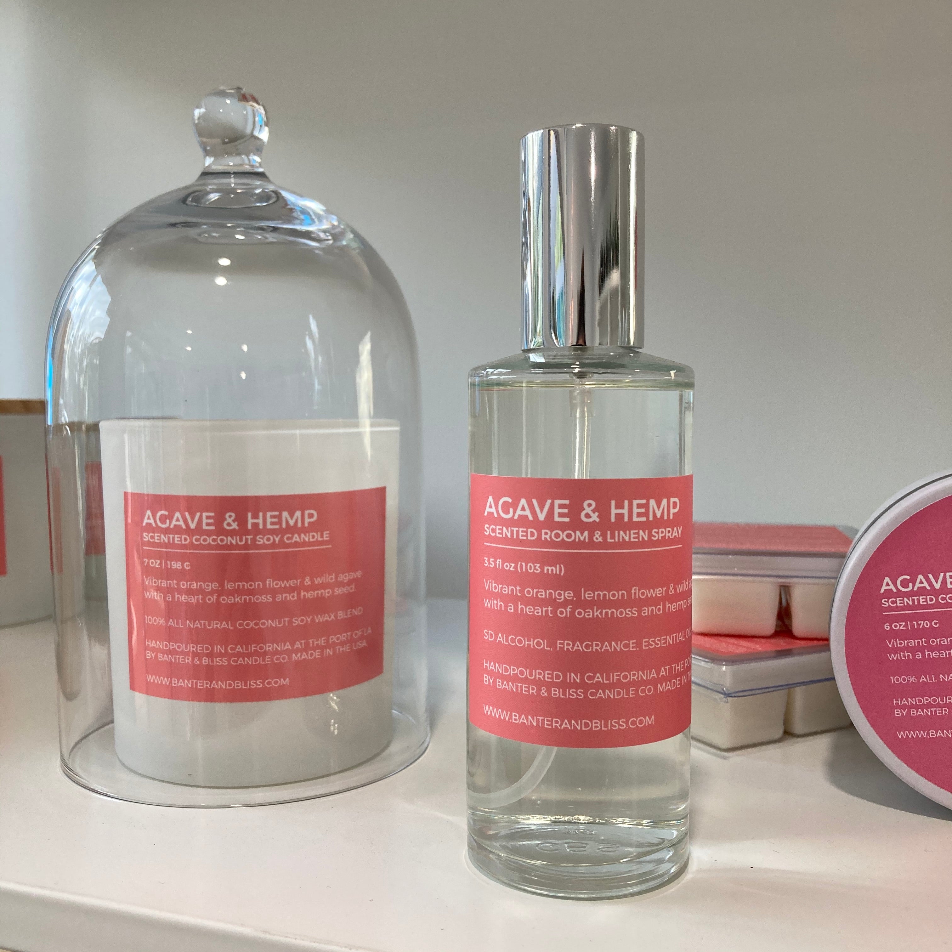 Agave & Hemp Room & Linen Spray (3.5 oz. | 104 mL)