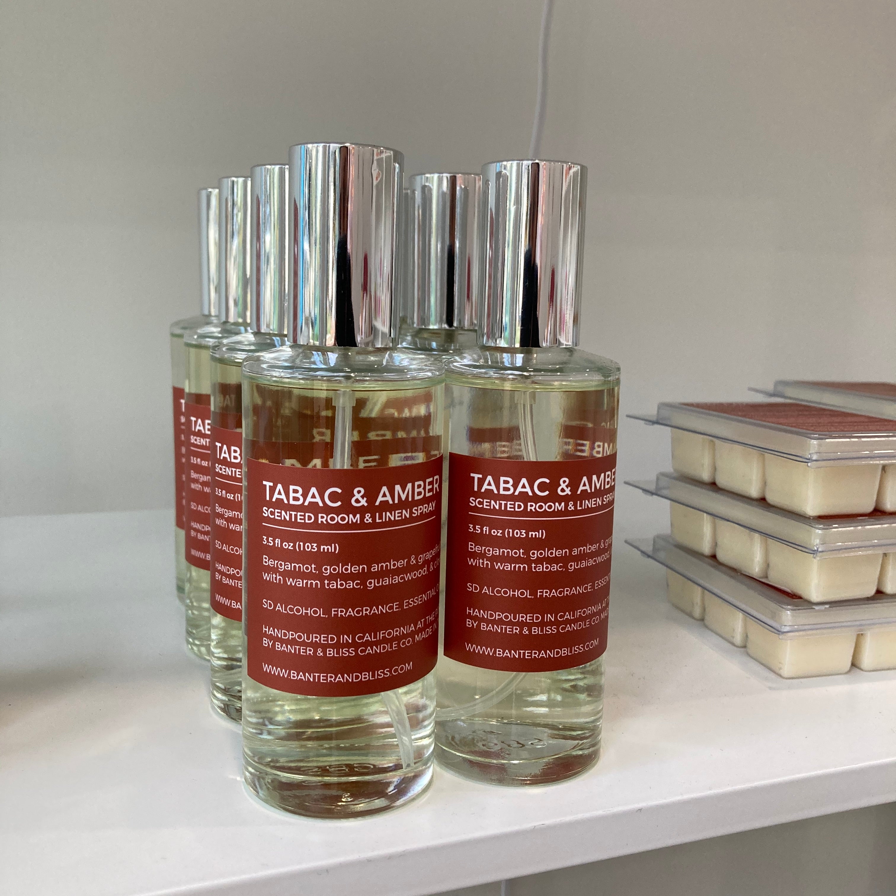 Tabac & Amber Room & Linen Spray (3.5 oz. | 104 mL)