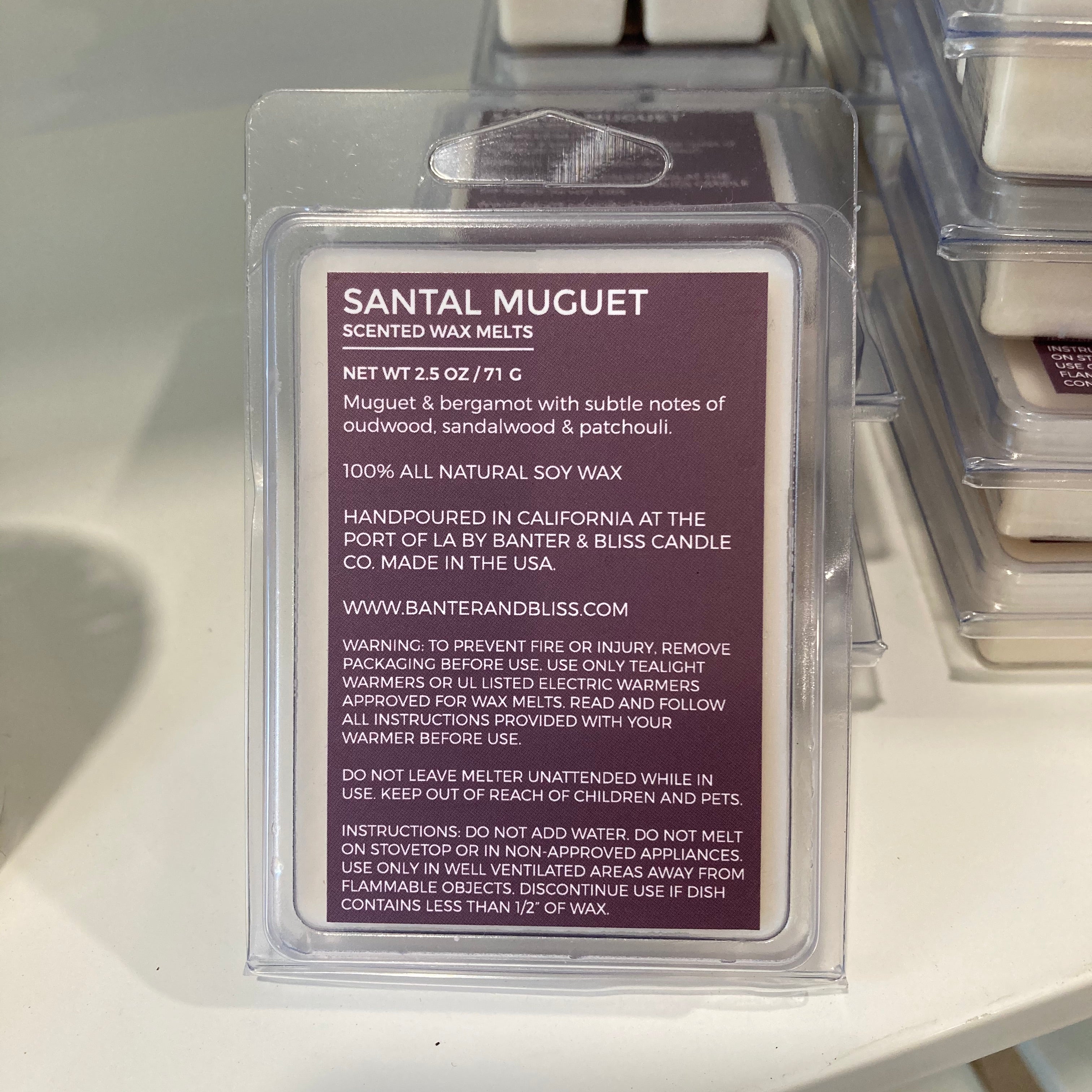 Santal Muguet Soy Wax Melts (2.5 oz. | 71 g)