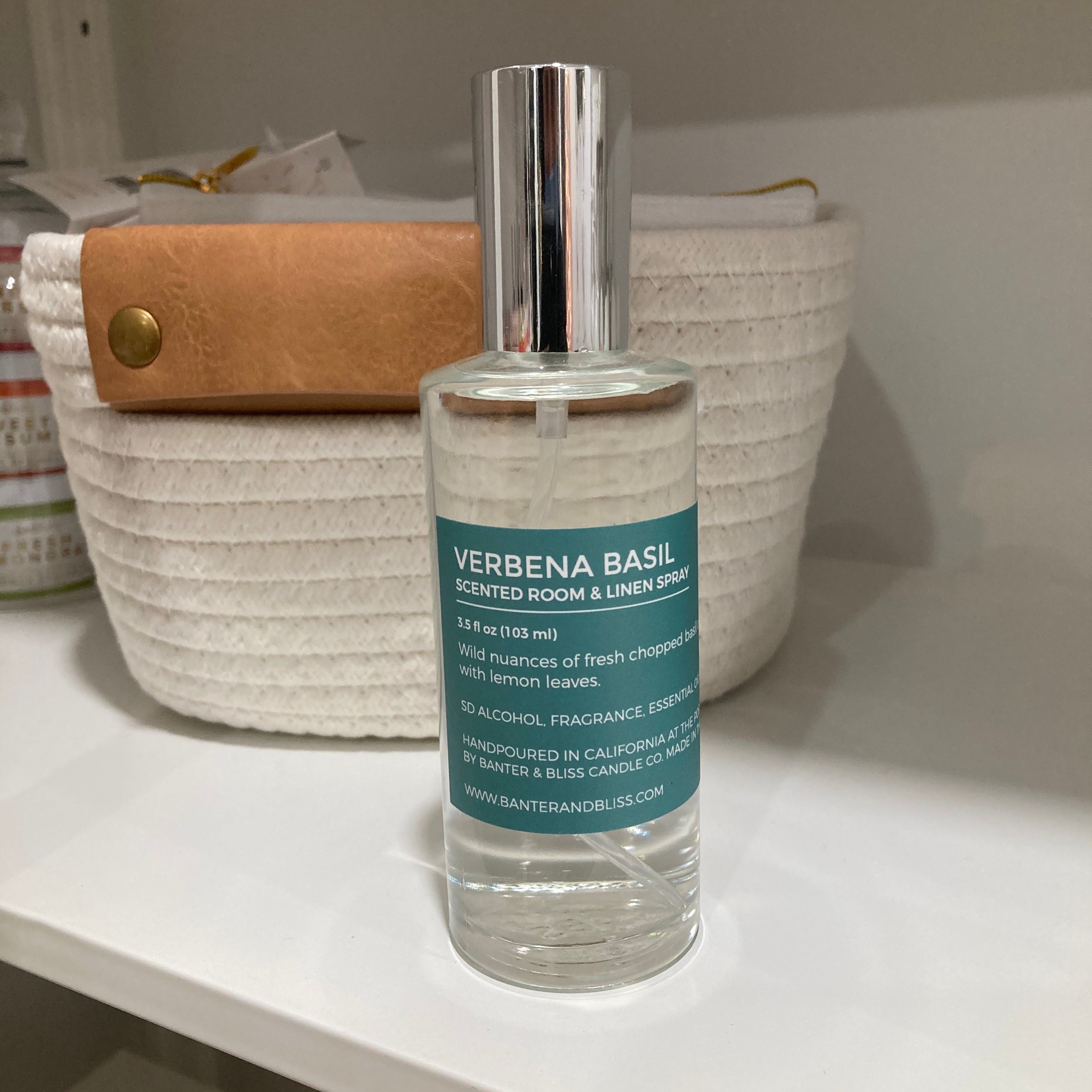 Verbena Basil Room & Linen Spray (3.5 oz. | 104 mL)