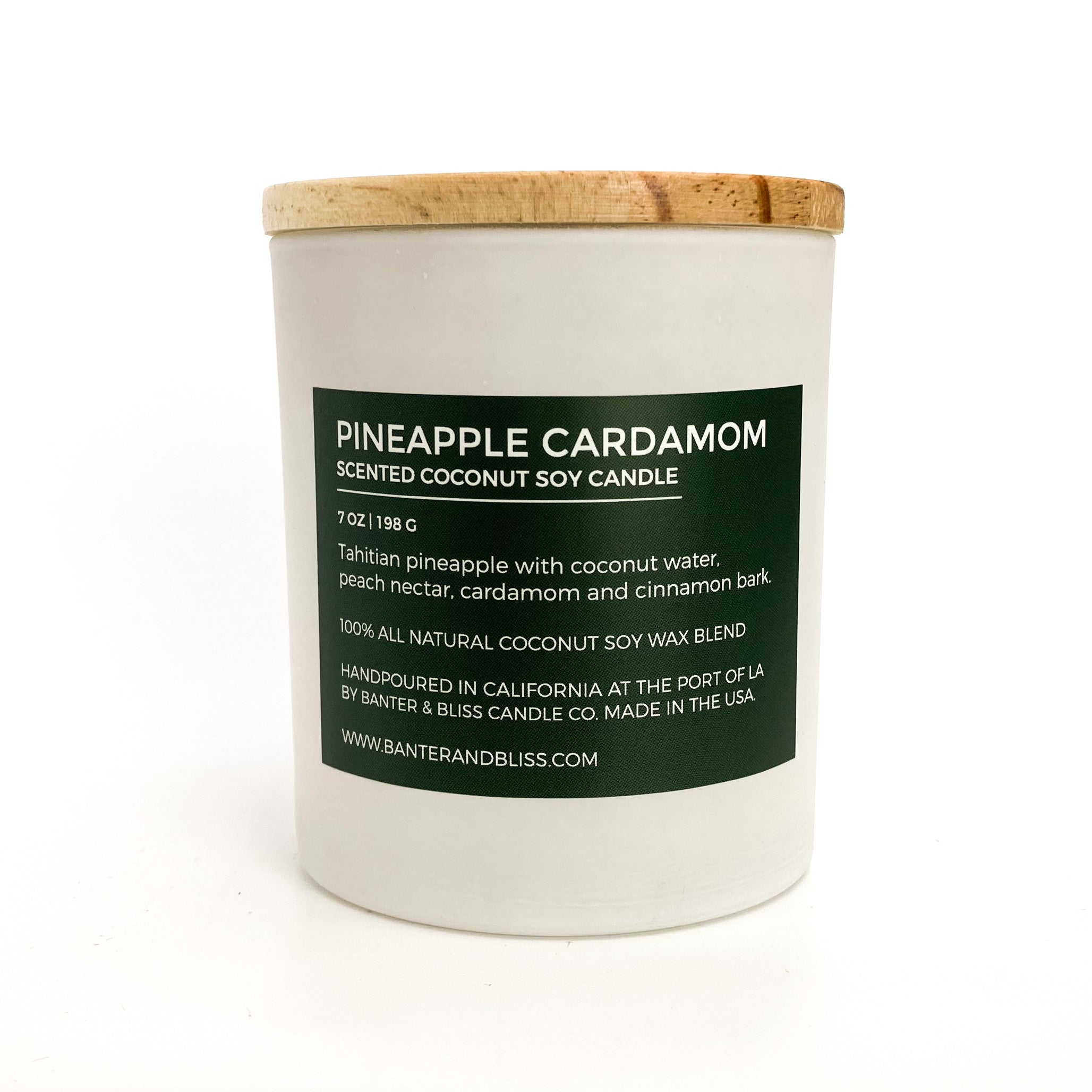 Pineapple Cardamom Scented Candle (7 oz. | 198 g)