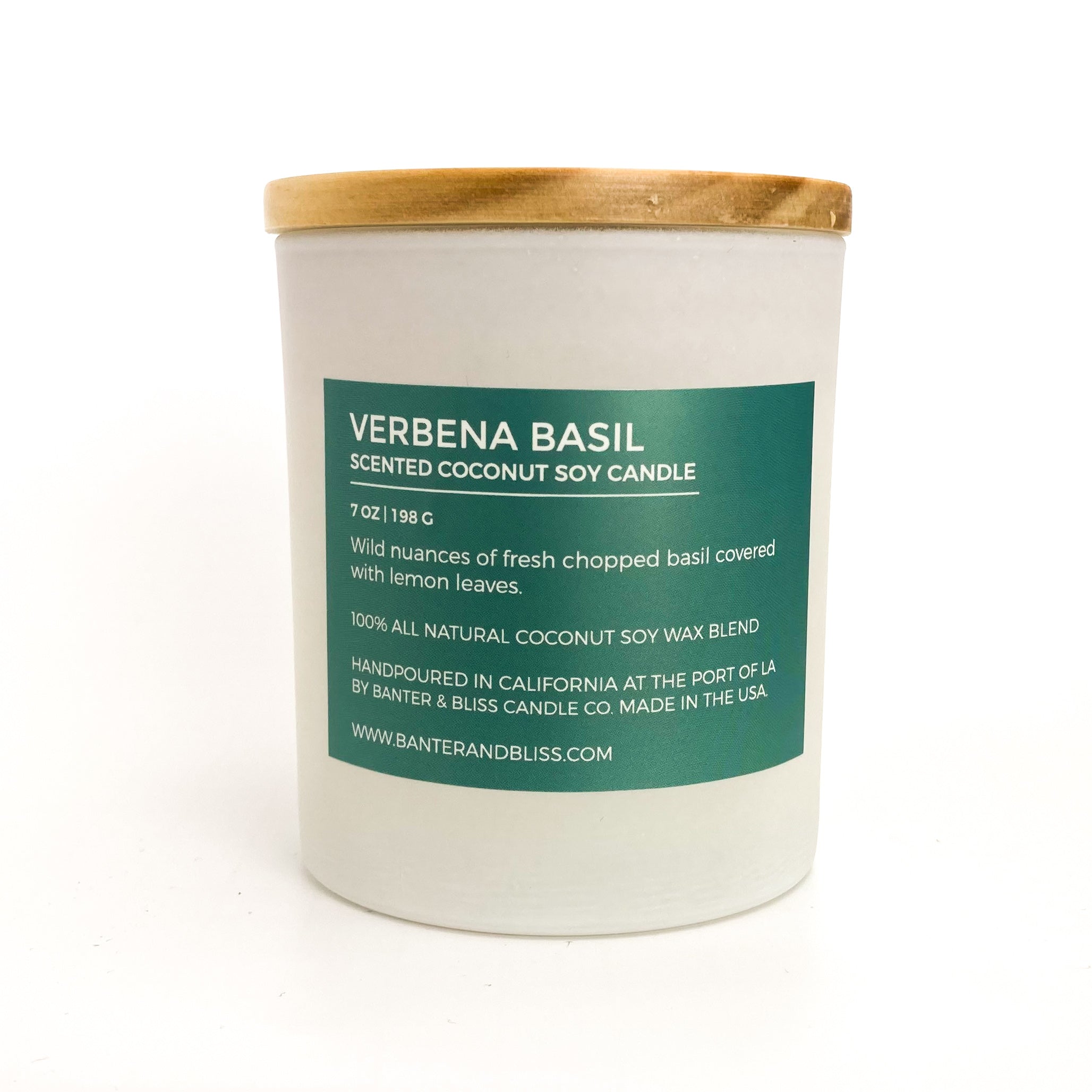 Verbena Basil Scented Candle (7 oz. | 198 g)