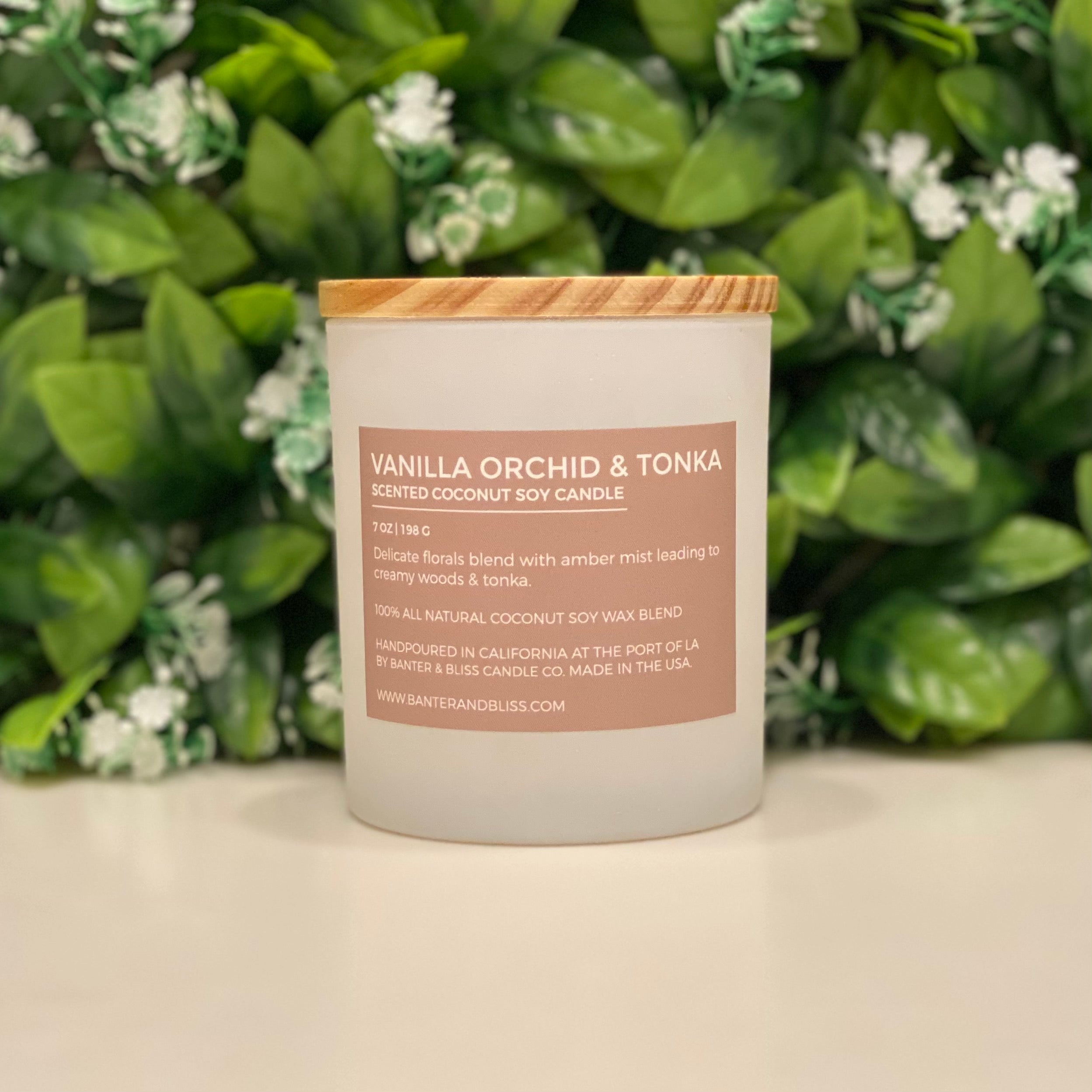 Vanilla Orchid & Tonka Scented Candle (7 oz. | 198 g)