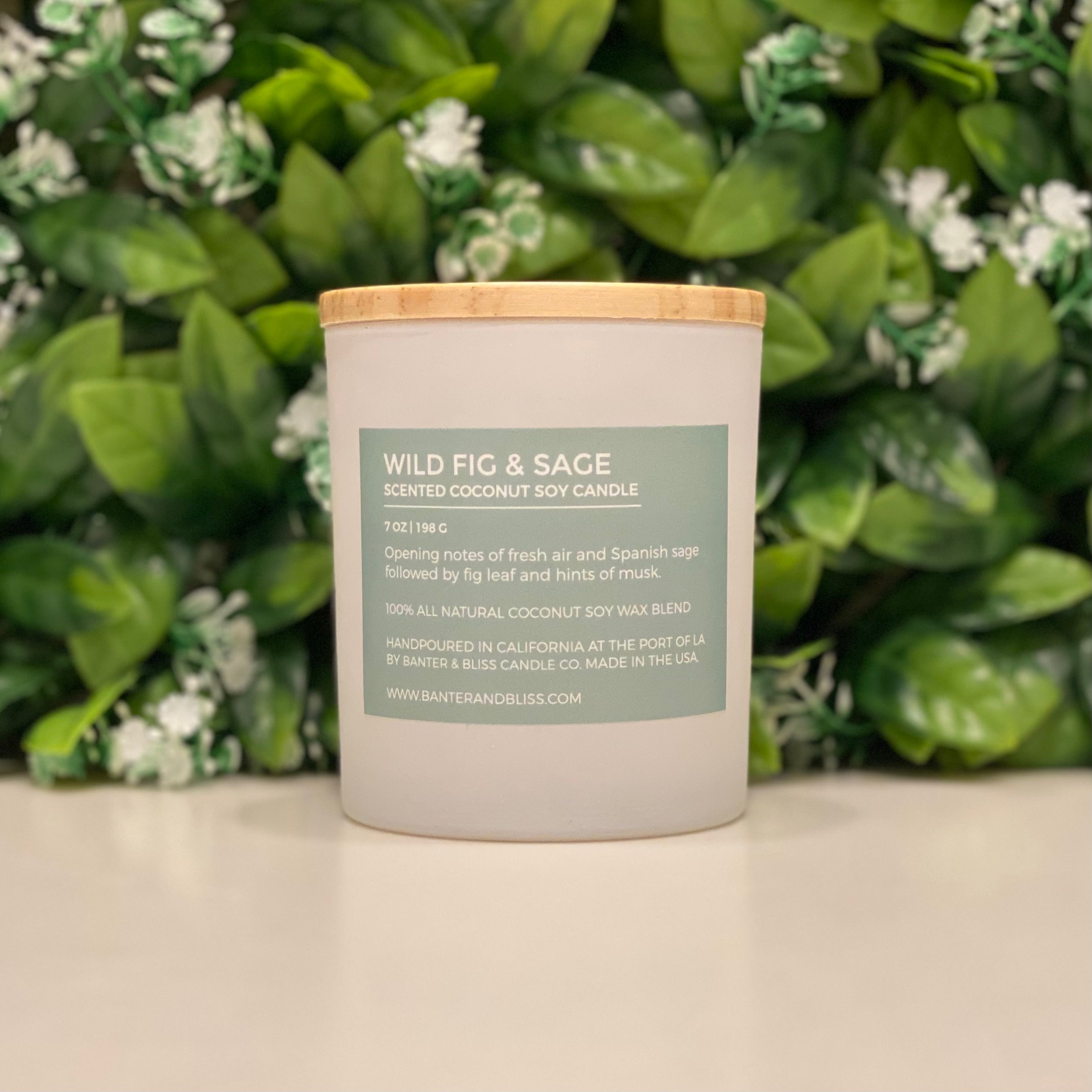 Wild Fig & Sage Scented Candle (7 oz. | 198 g)