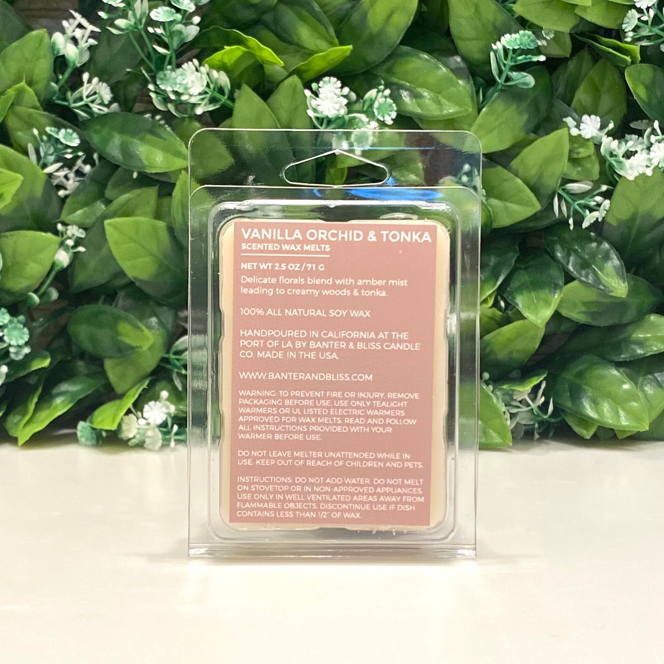 Vanilla Orchid & Tonka Soy Wax Melts (2.5 oz. | 71 g)