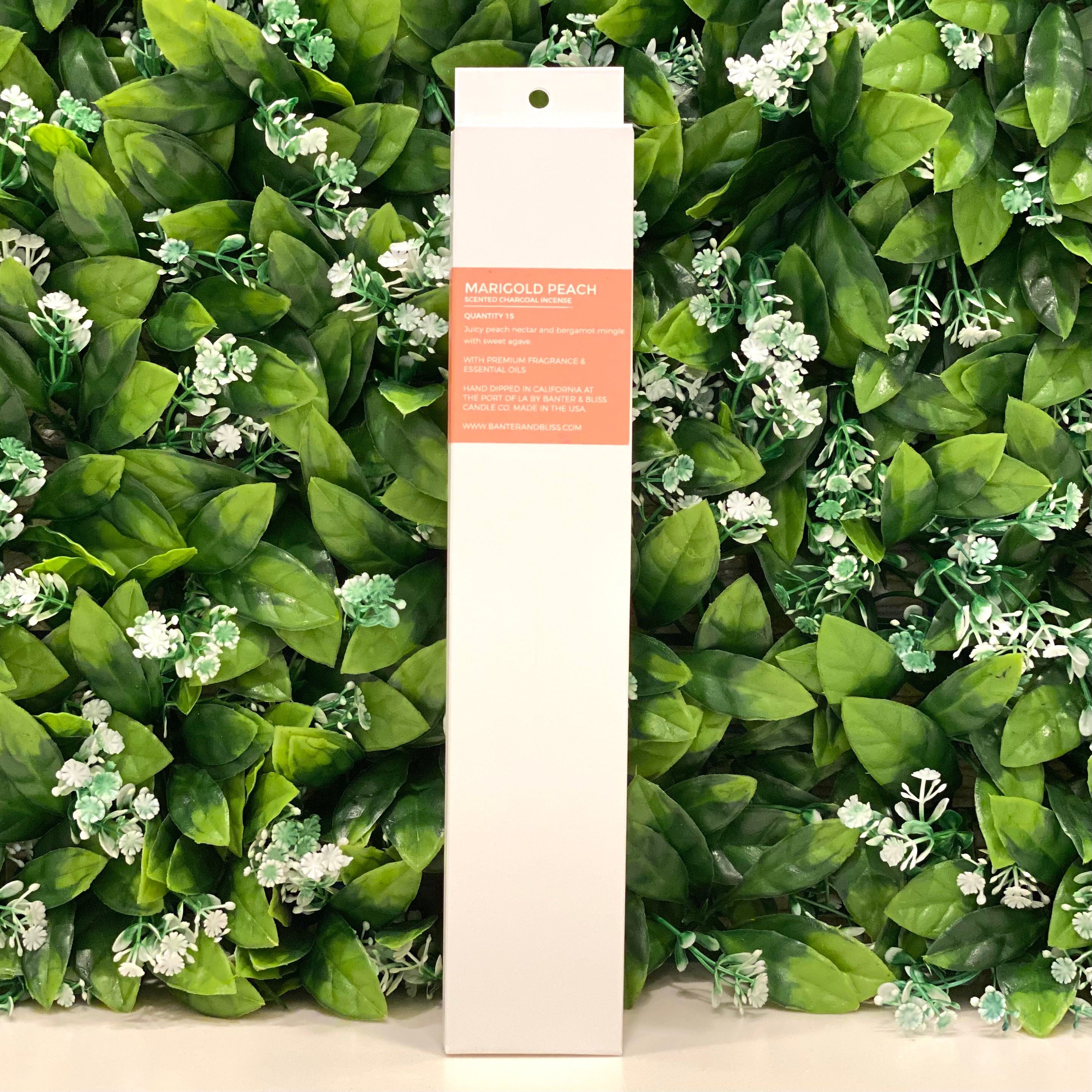 Marigold Peach. Incense (Pack of 15)