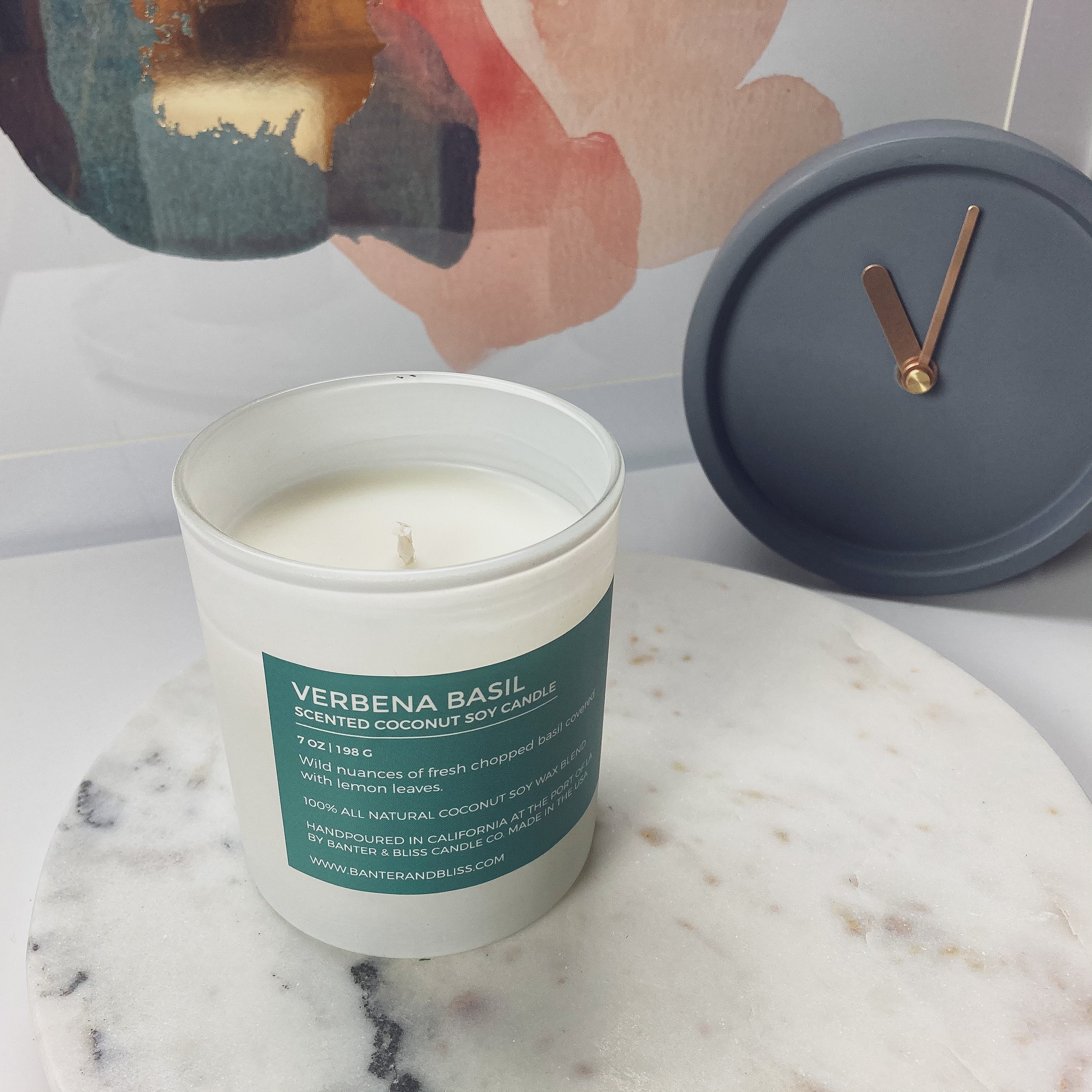 Verbena Basil Scented Candle (7 oz. | 198 g)