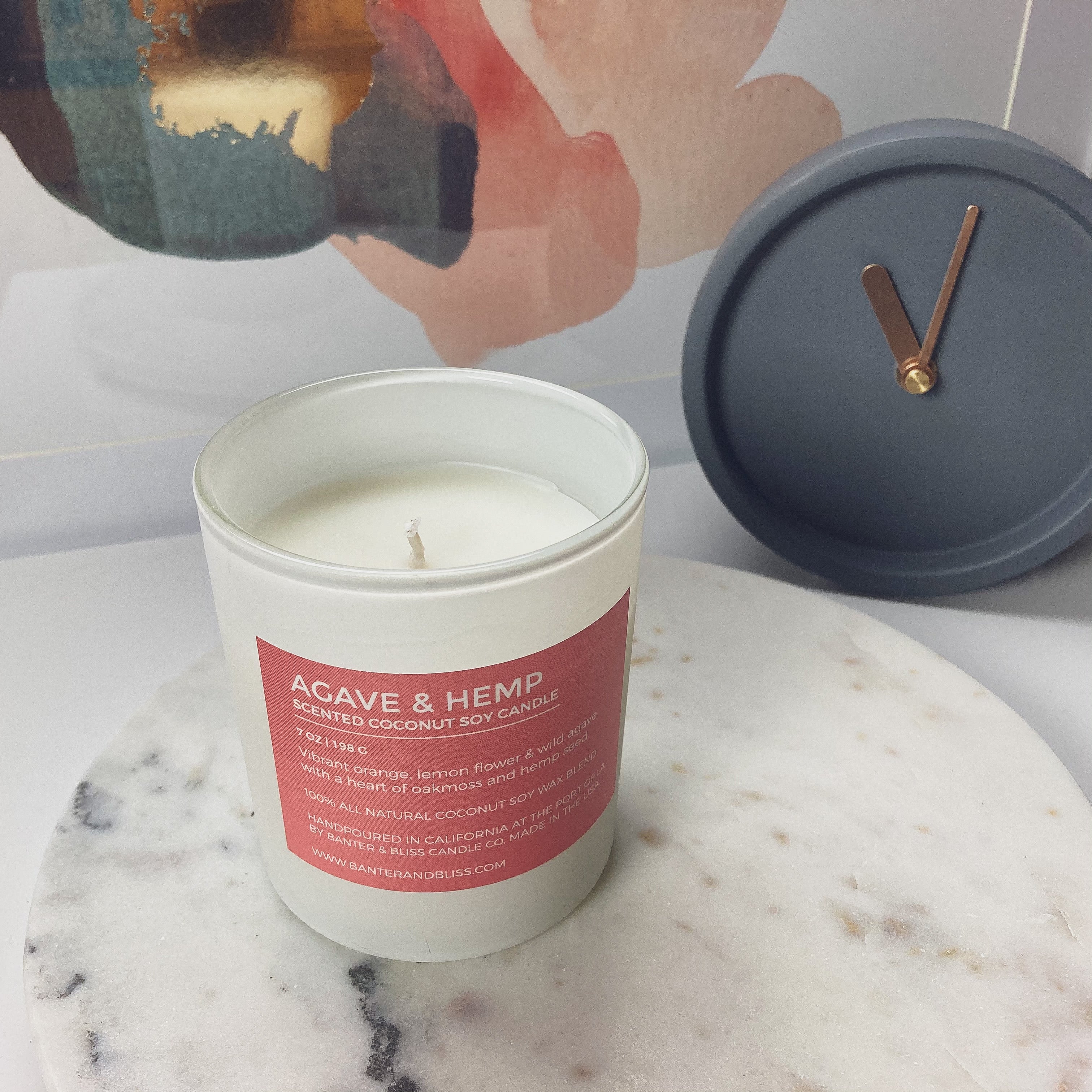Agave & Hemp Scented Candle (7 oz. | 198 g)