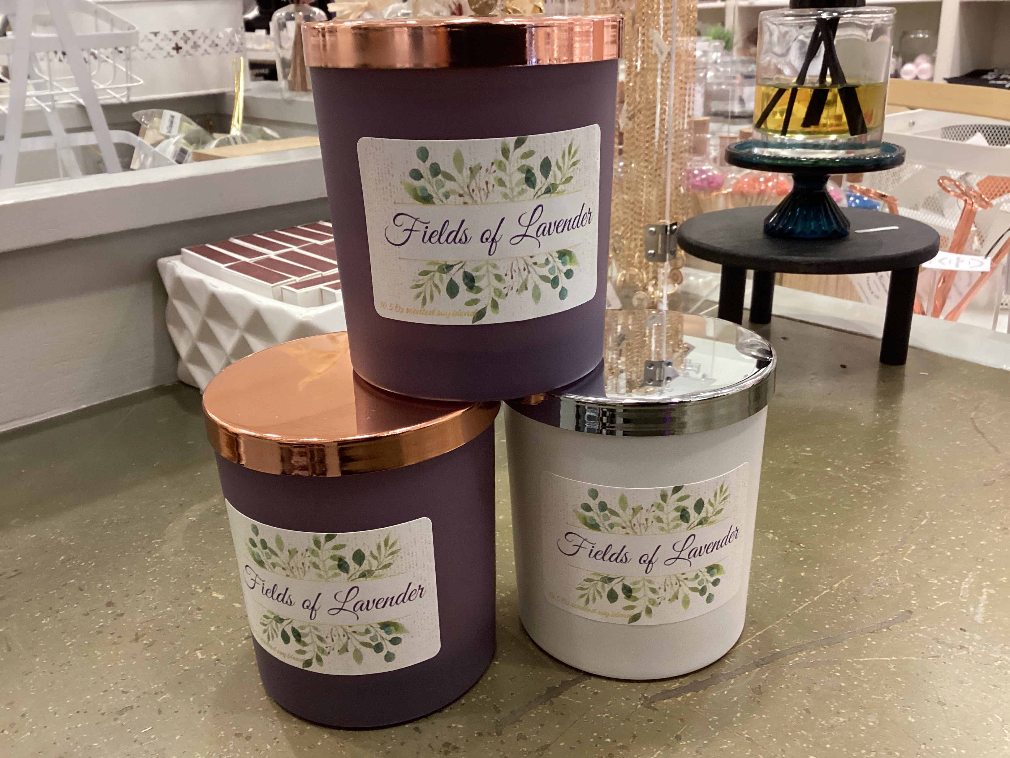 Lavender 10.5 Candle