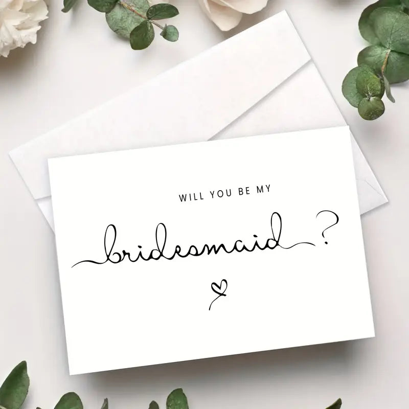 Will you be my bridesmaid? card