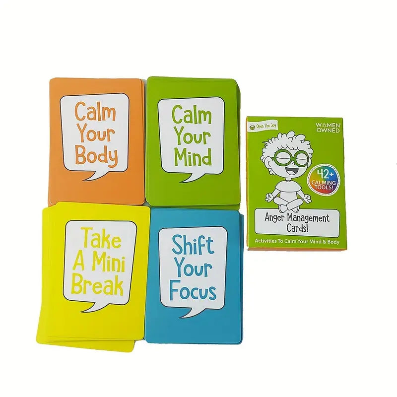 Anger Management Cards – 42+ Calming Tools for Kids