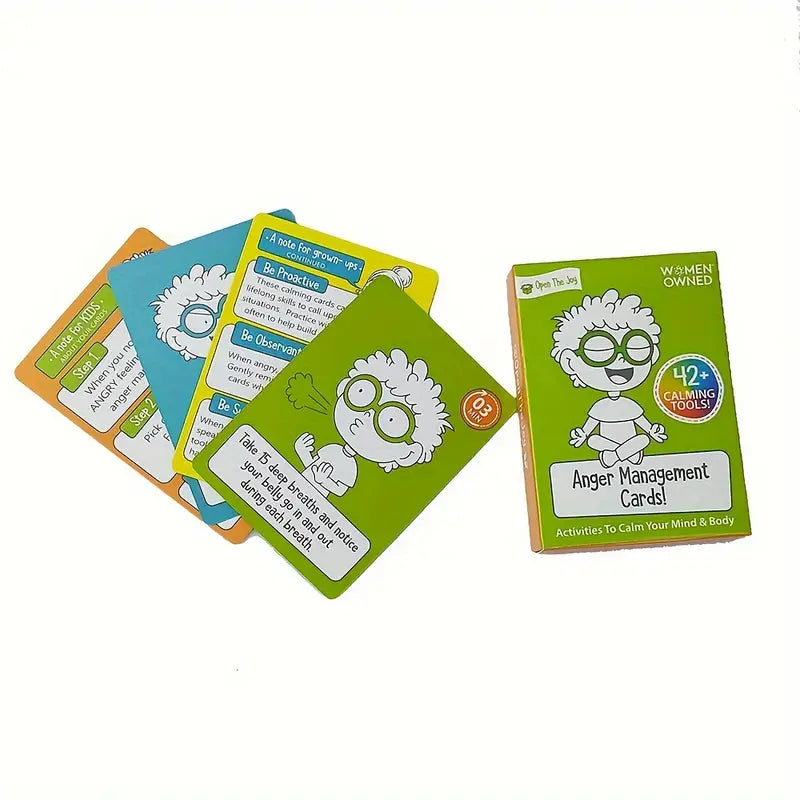 Anger Management Cards – 42+ Calming Tools for Kids