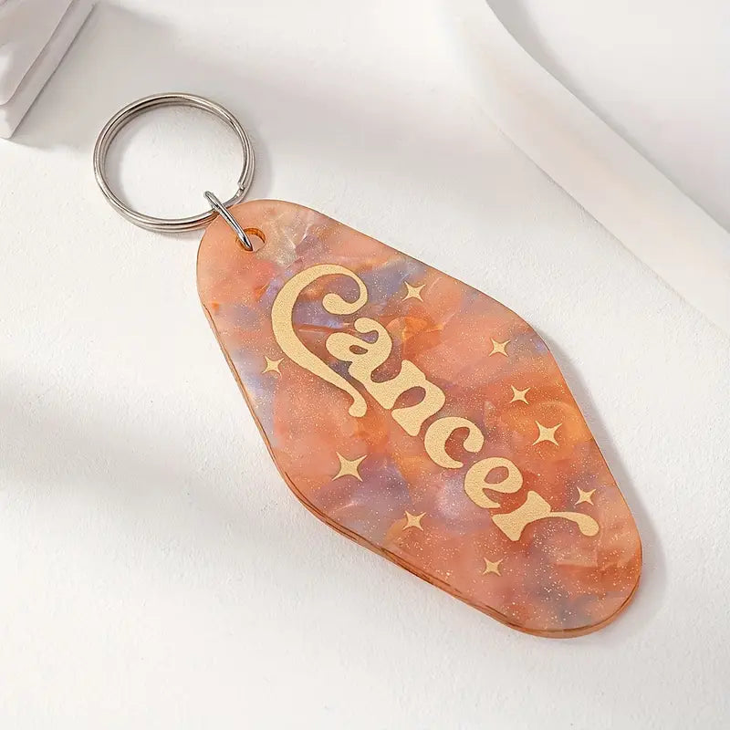 Zodiac Motel Keychains Cancer