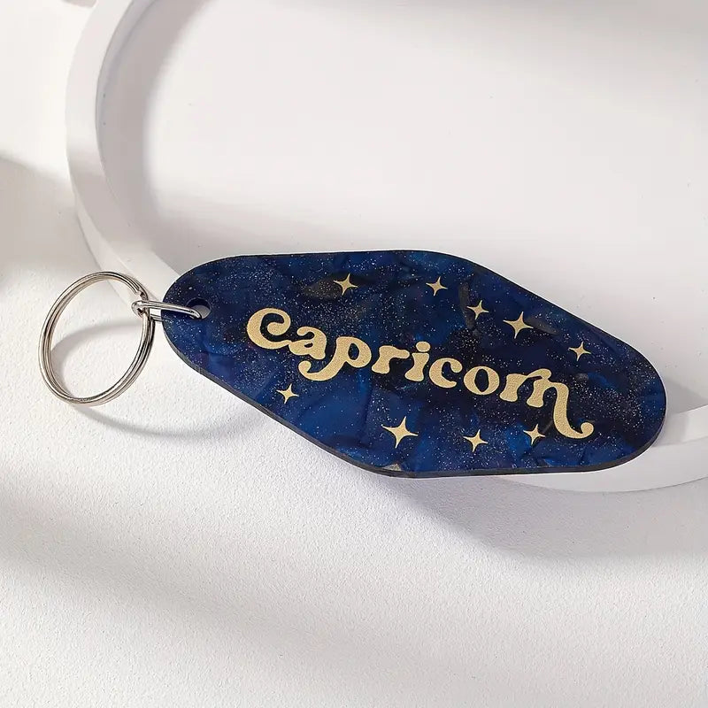 Zodiac Motel Keychains Capricorn