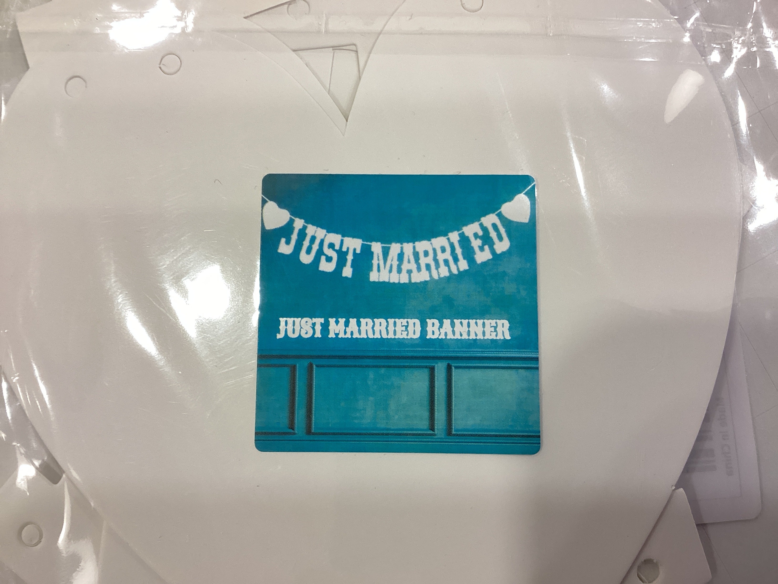 HEART Just Married Banner