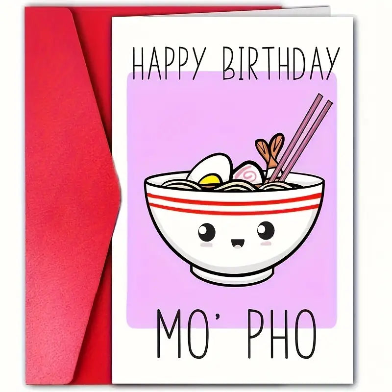 "Happy Birthday Mo' Fo" Birthday Greeting Card