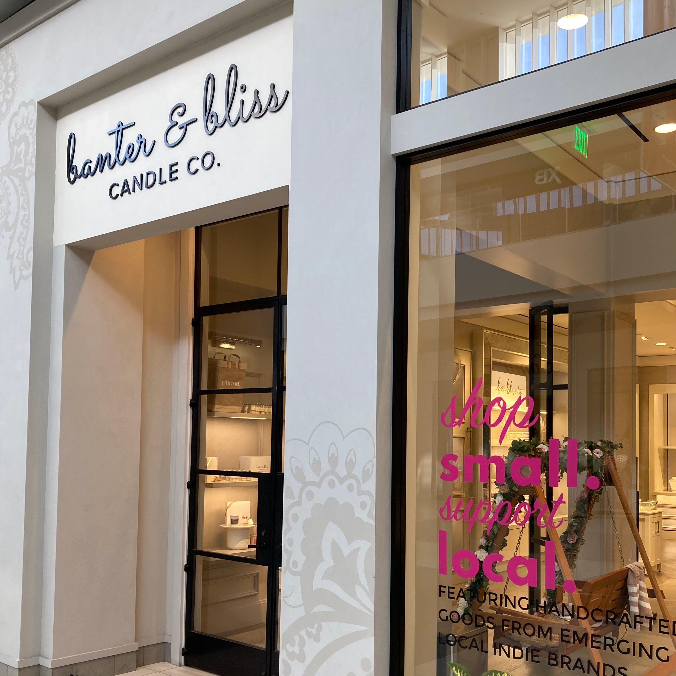 Banter & Bliss Storefront at Del Amo Fashion Center