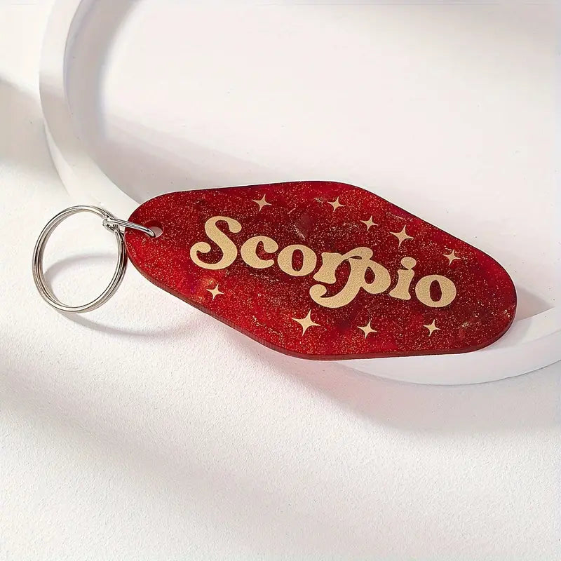 Zodiac Motel Keychains Scorpio