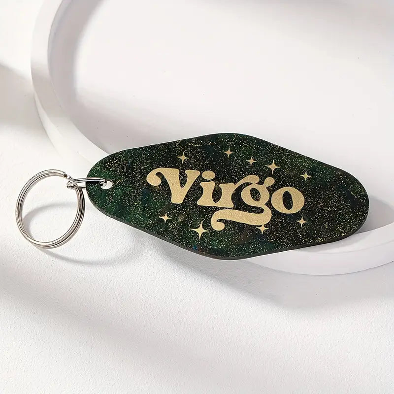 Zodiac Motel Keychains Virgo