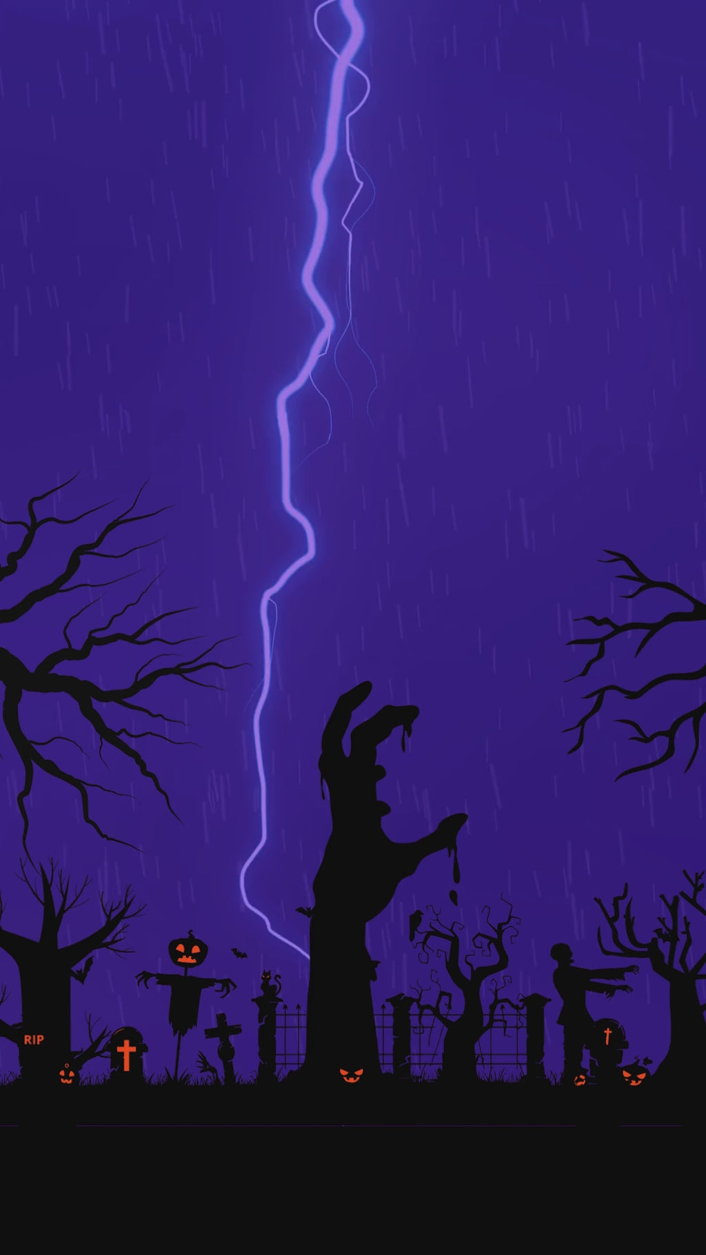 Purple and Black Edgy Grungy Halloween Instagram Story Promoting DIY Perfume Potions at Banter & Bliss on 10/30.