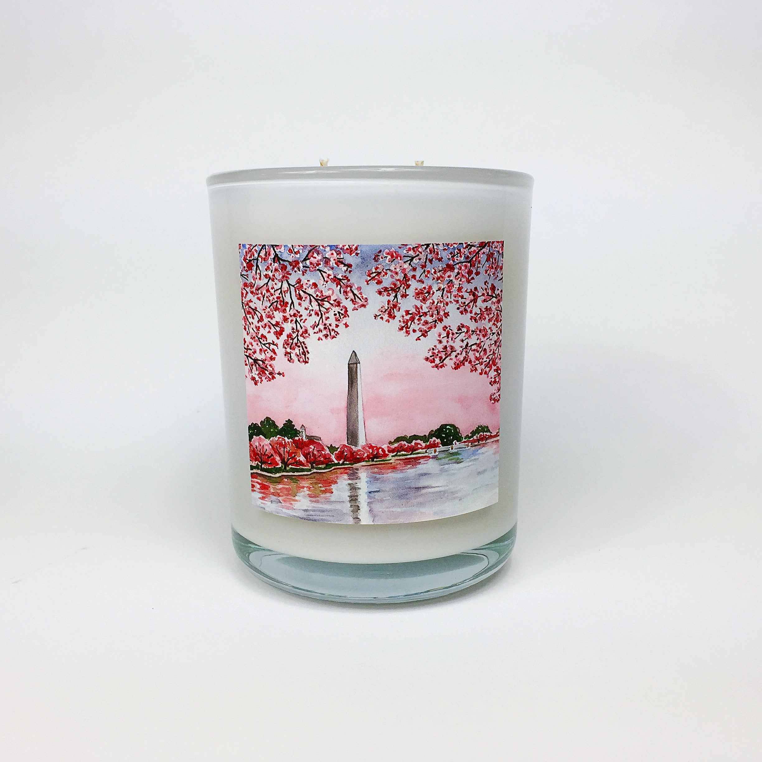 CHERRY BLOSSOM FESTIVAL. Japanese Cherry Blossom Coconut Wax Blend Candle.