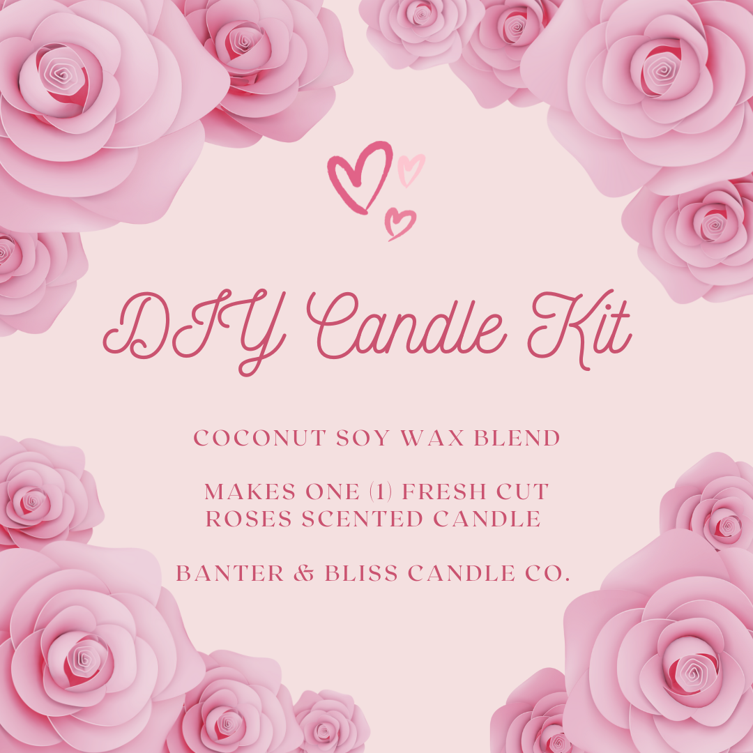 DIY Candle Kit. Makes One (1) 7 oz. Candle.